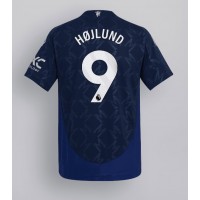 Maglie da calcio Manchester United Rasmus Hojlund #9 Seconda Maglia 2024-25 Manica Corta